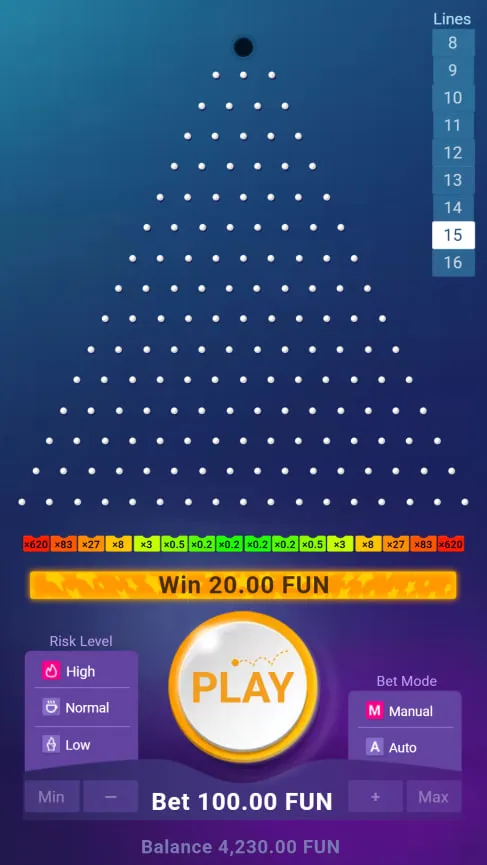 Plinko Mobile — Gratis demo en echt geld vanaf smartphone Plinko Mobile — Gratis demo en echt geld vanaf smartphone